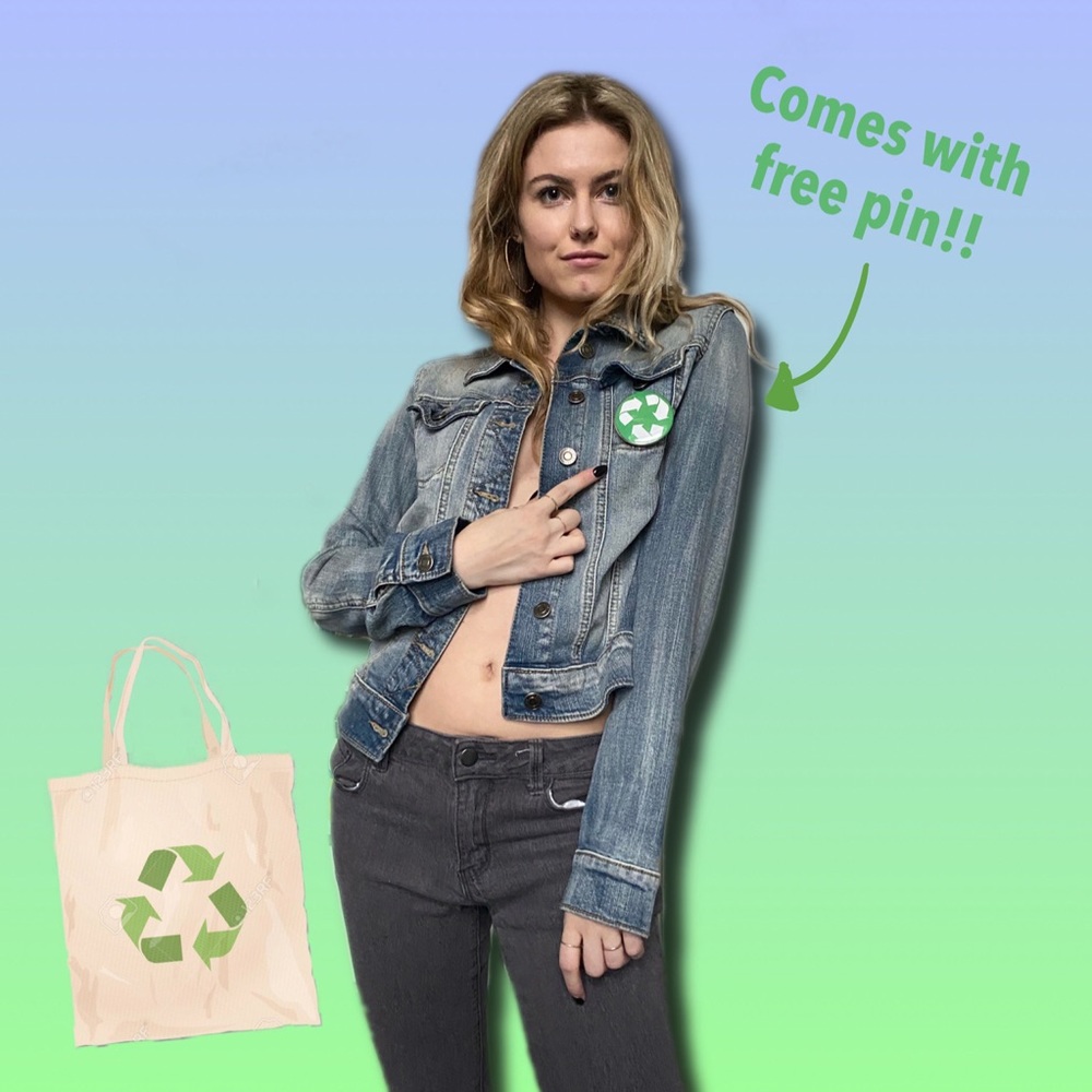 Classic Jean Jacket (with pin)